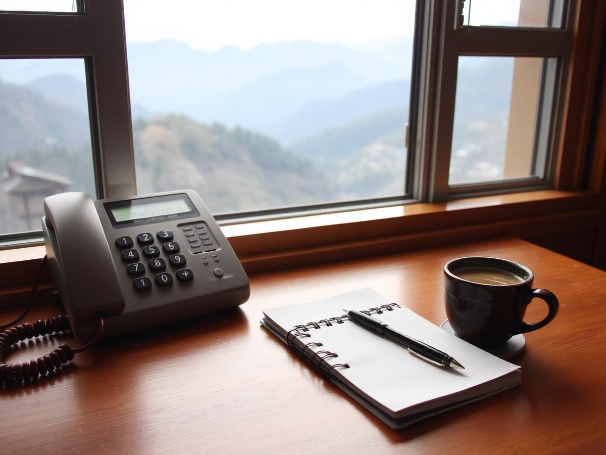 Salisa Foundation office in the Himachal foothills
